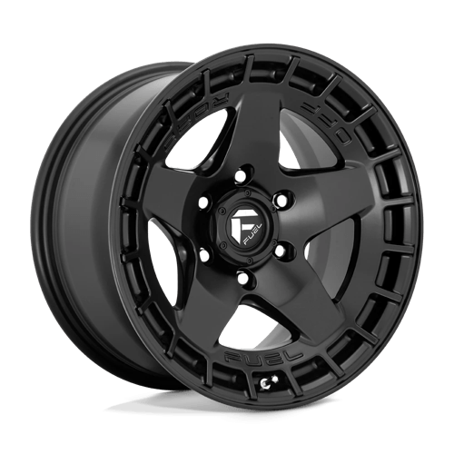 Fuel D733 Warp 17x9 5x127 ET-12, Satin Black
