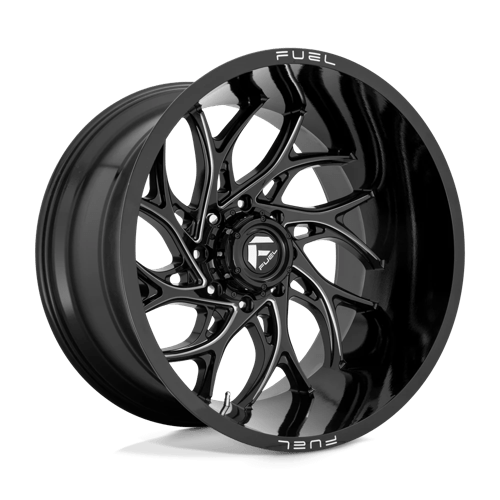 Fuel D741 Runner 24x14" 8x170 ET-75, Gloss Black Milled
