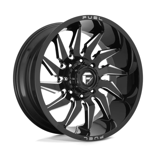 Fuel D744 Saber 22x10" 6x135 ET-18, Gloss Black Milled