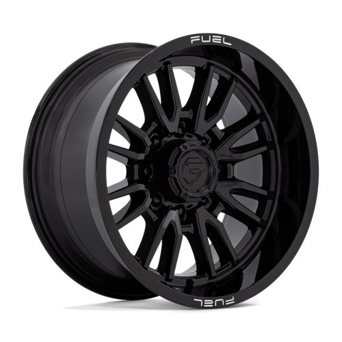 Fuel D760 Clash 20x10" 8x165.1 ET-18, Gloss Black