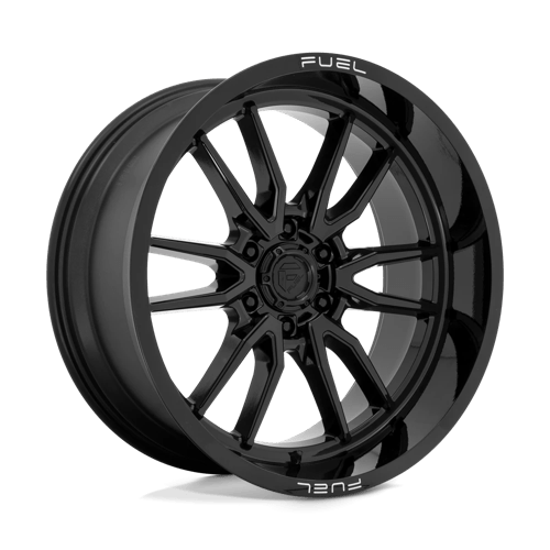 Fuel D760 Clash 22x10" 6x139.7 ET-18, Gloss Black