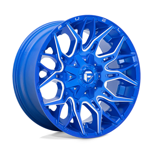 Fuel D770 Twitch 20x10 6x135/139.7 ET-18, Anodized Blue Milled