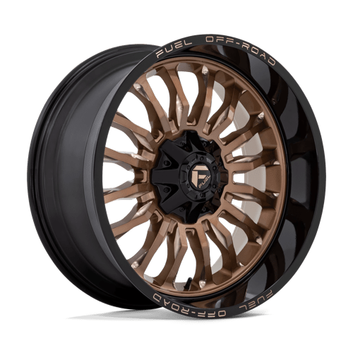 Fuel D797 Arc 22x10" 6x135/139.7 ET-18, Platinum Bronze, Black Lip