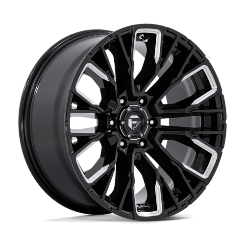 Fuel D849 Rebar 20x9" 6x139.7 ET1, Gloss Black Milled