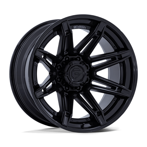 Fuel FC401 Brawl 22x10" 6x135 ET-18, Matte Black, Gloss Black Lip