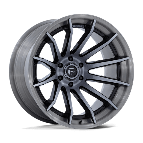 Fuel FC403 Burn 22x10" 6x135 ET-18, Gloss Black Brushed Dark Tint