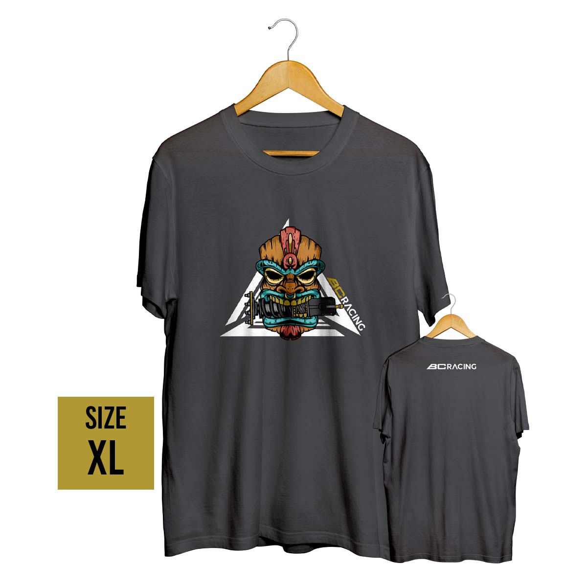 BC 'Tiki' T-Shirt Dark Heather (XL)