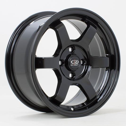 Rota Grid 15x7" 4x100 ET40, Gloss Black