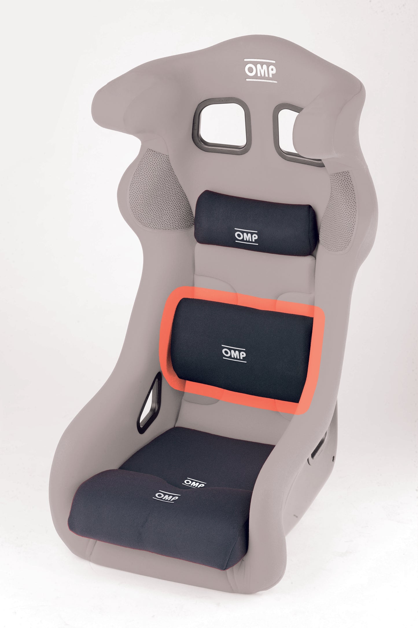 OMP Lumbar Seat Cushion Black