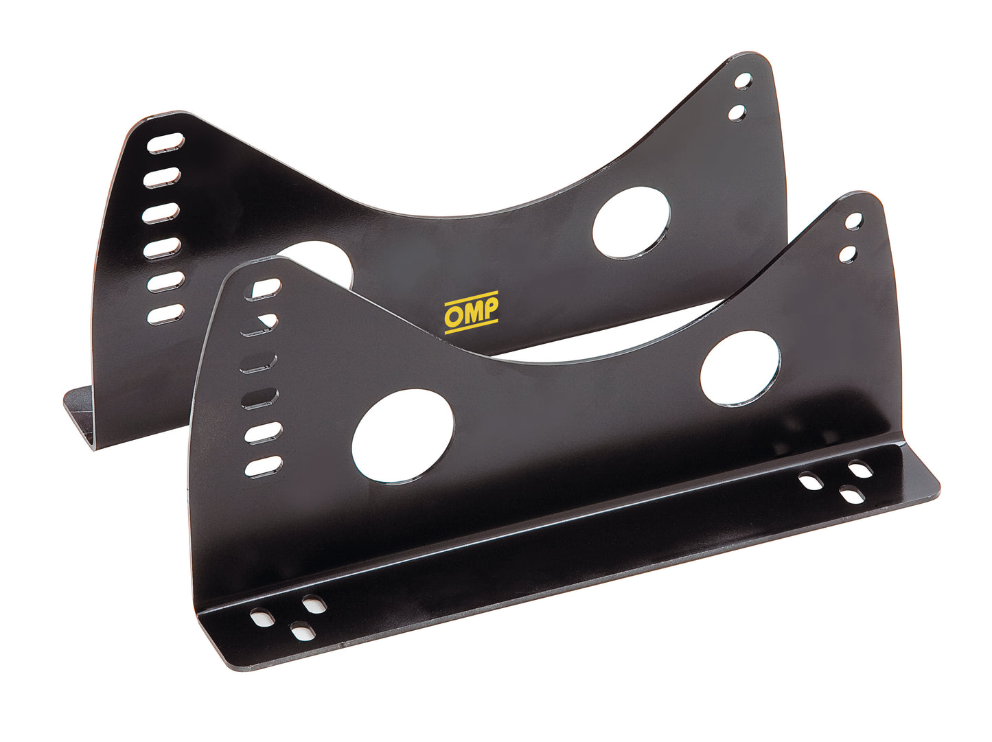 OMP "Low" Seat Brackets with Lateral Attachments (Steel), 350mm