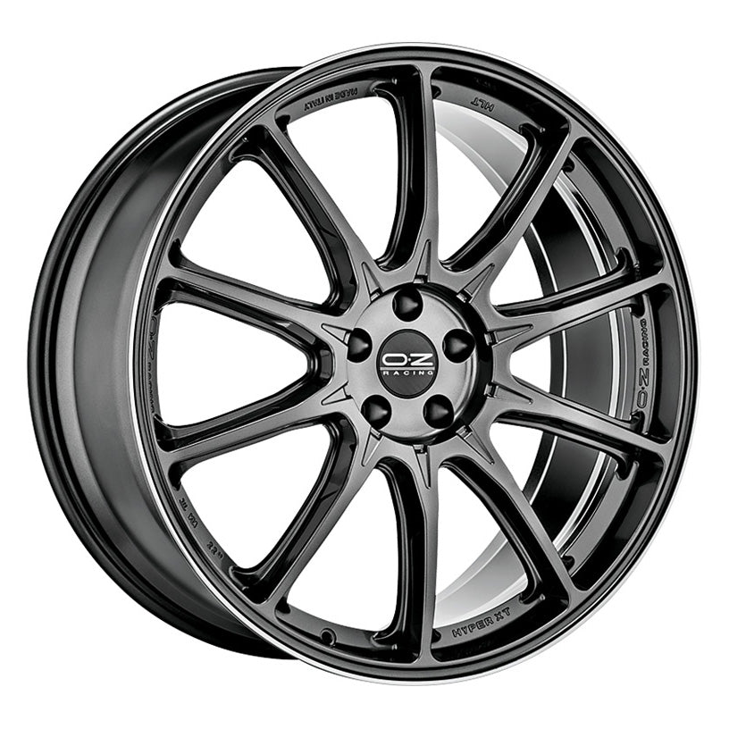 OZ Hyper XT HLT 21x9" 5x112 ET45, Star Graphite