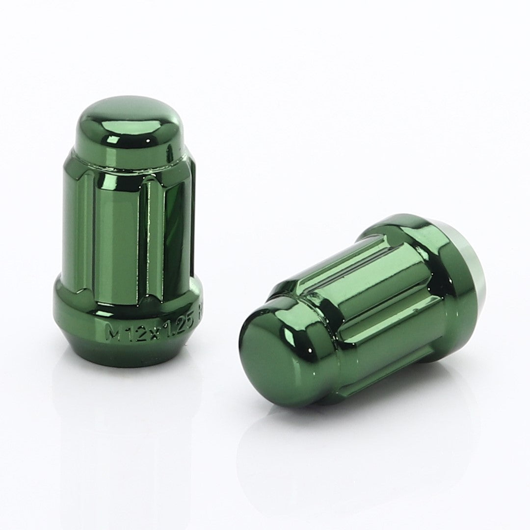 JN2 Green Steel Wheel Nuts M12x1.5 (Pack of 20)