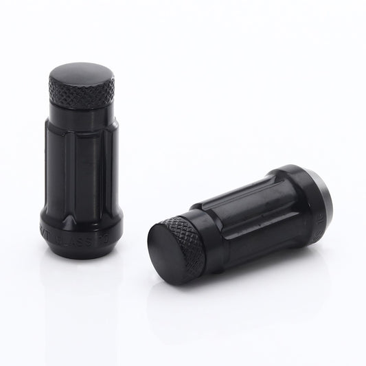 JN3 Black Steel Wheel Nuts M12x1.25 (Pack of 20)
