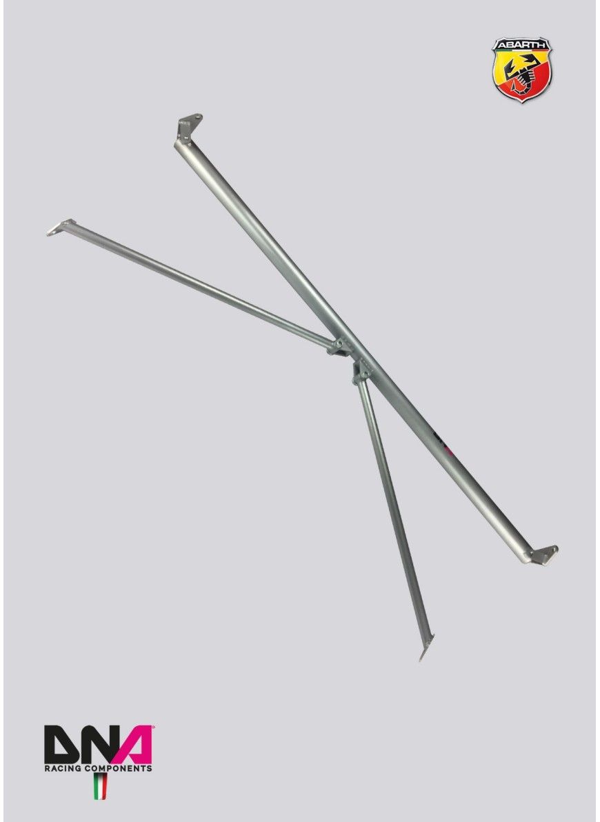 Kit barra duomi posteriore con tiranti biposto DNA Racing 500 595 695 ABARTH