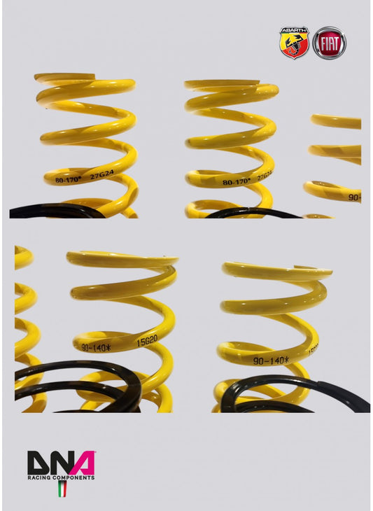 Kit molle Track Day per ammortizzatori WRS DNA Racing 500/595/695 Abarth