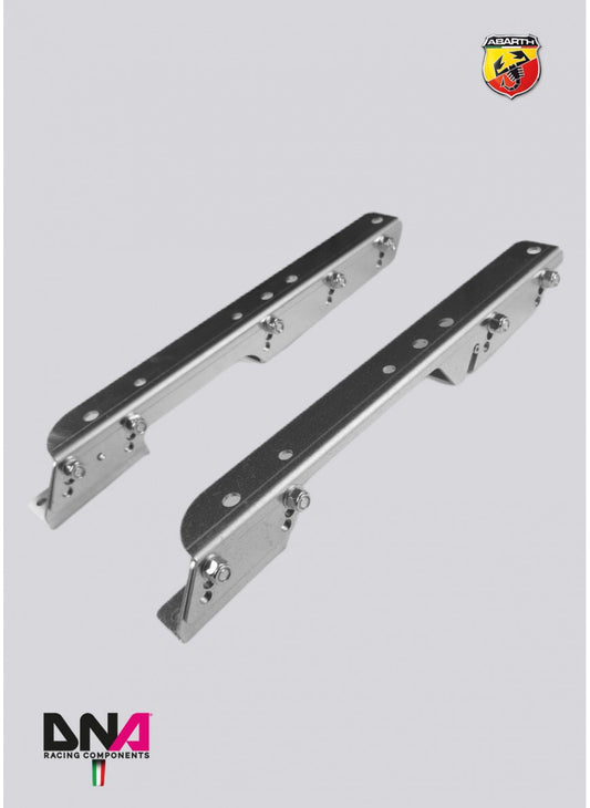 Kit DNA Racing abbassamento sedile regolabile Sabelt lato PASSEGGERO 500 ABARTH