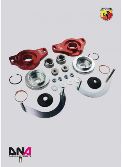Kit top mount per ammortizzatori DNA Racing WRS 500 595 695 ABARTH