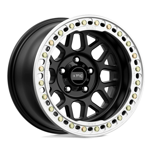 KMC KM235 Grenade Crawl Beadlock 17x8.5" 5x127 ET18, Satin Black