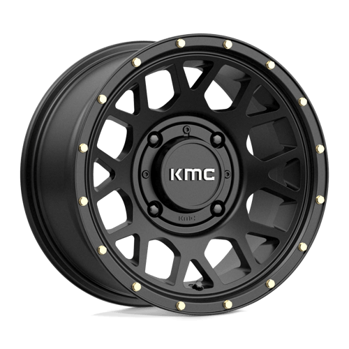 KMC KS135 Grenade 14x7" 4x156 ET10, Satin Black
