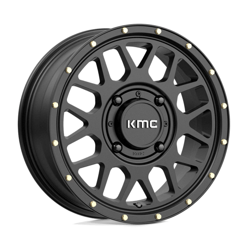 KMC KS135 Grenade 15x6" 4x156 ET38, Satin Black