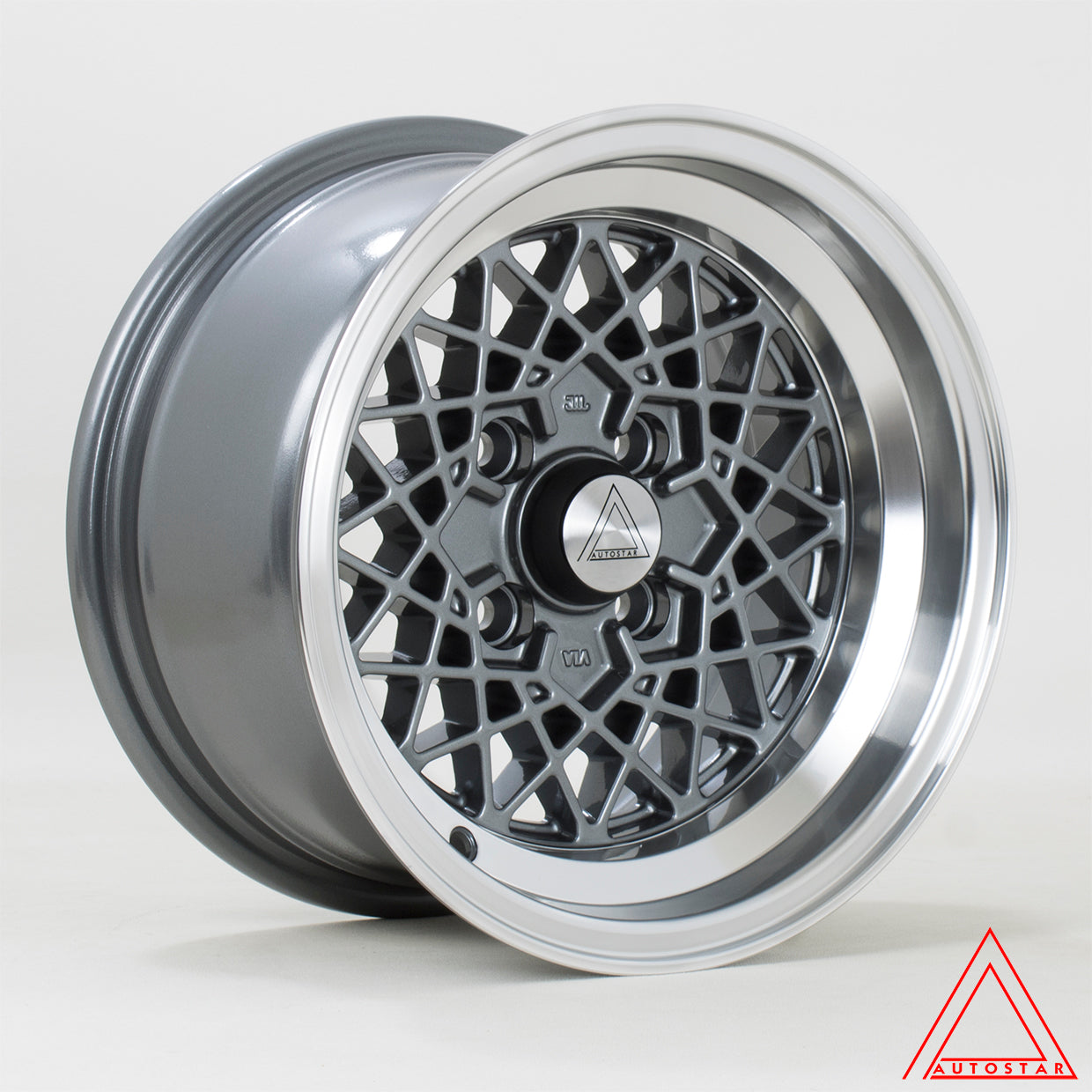 Autostar Kyoshu 13x7" 4x114.3 ET-7, Gunmetal
