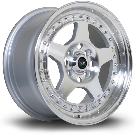 Rota Kyusha 15x7" 4x100 ET38, Silver
