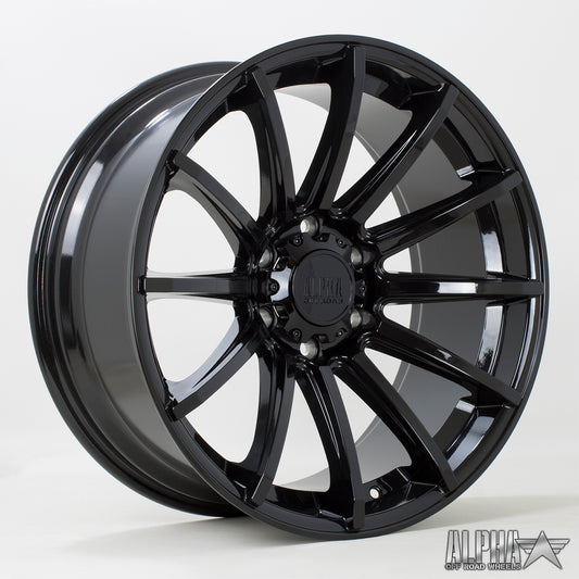 Rota Machete 20x9" 6x139.7 ET10, Gloss Black