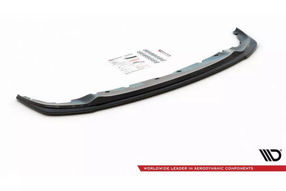 Labbro anteriore Maxton Design V.1 per BMW Serie 1 F40 Pacchetto M / M135i nero lucido