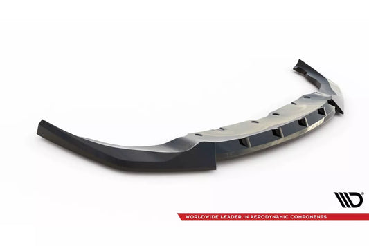 Labbro anteriore Maxton Design V.6 per BMW Serie 1 F40 M-Package / M135i nero lucido