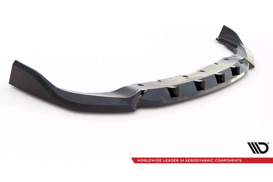 Labbro anteriore Maxton Design V.7 per BMW Serie 1 F40 M-Package / M135i nero lucido