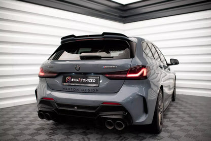 Spoiler posteriore Maxton Design V.3 per BMW M135i F40 nero lucido