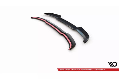 Spoiler posteriore Maxton Design V.3 per BMW M135i F40 nero lucido