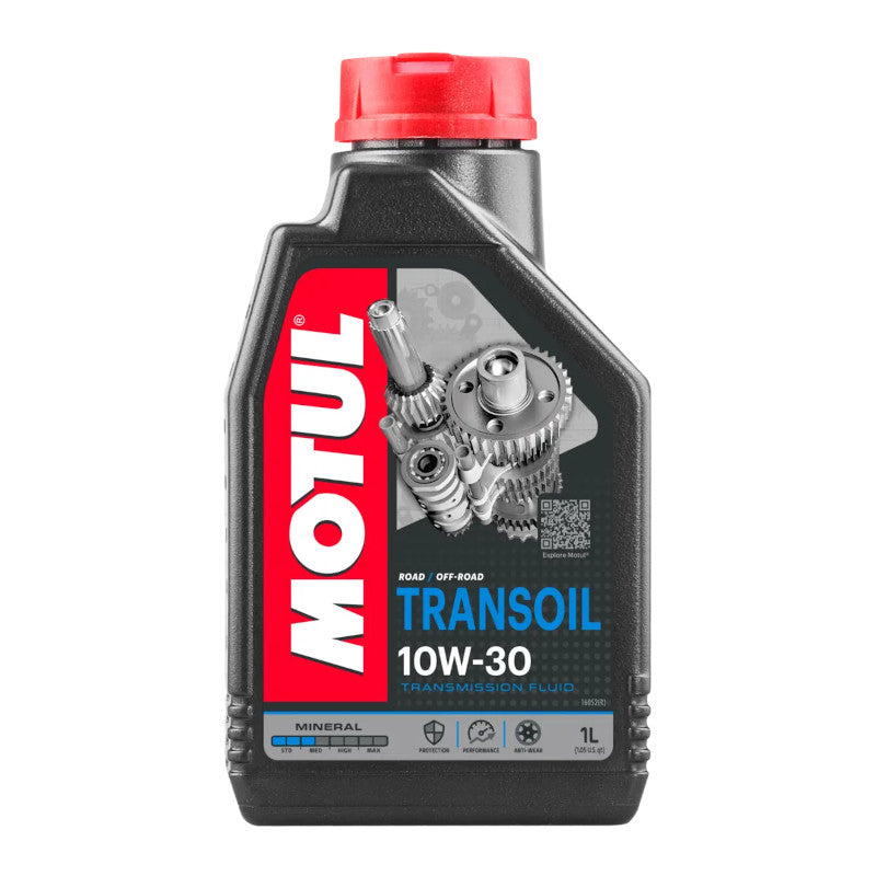 Motul Transoil 10W30 Motorcycle Transmission Fluid (1L)