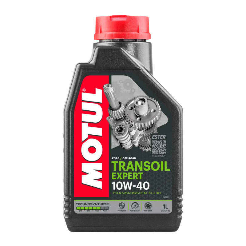 Motul Transoil Expert 10W40 Motorcycle Transmission Fluid (1L)