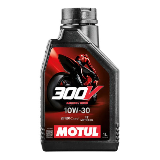 Motul 300V 4T Road Racing 10W30 Motorcycle Engine Oil (1L)