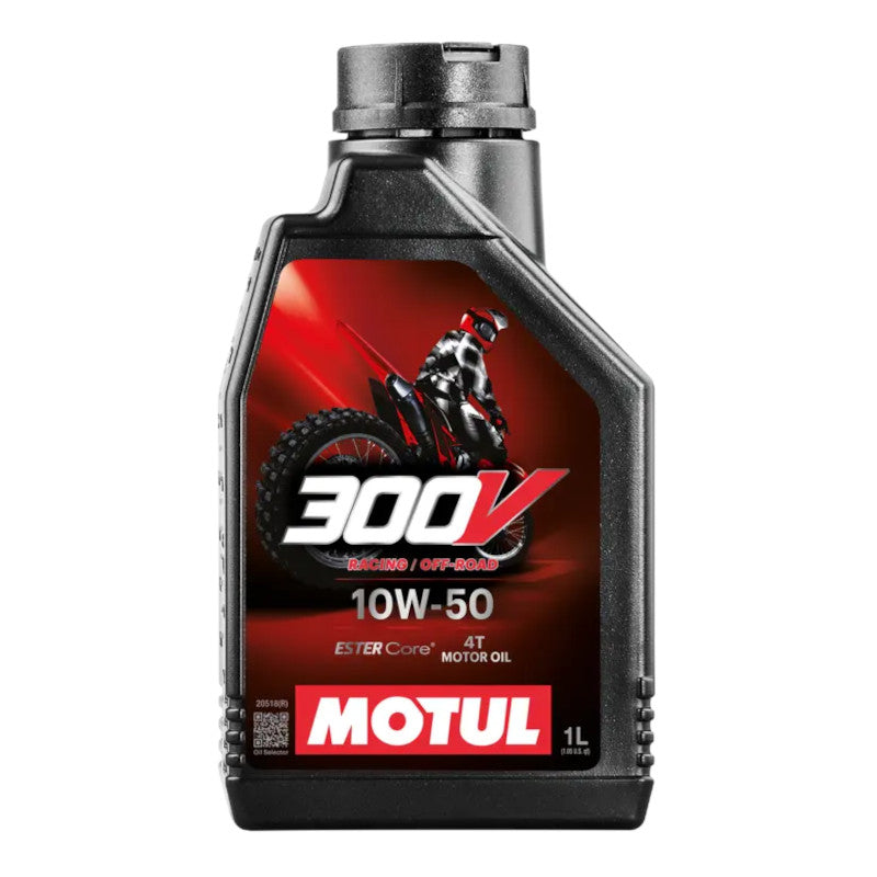 Motul 300V 4T Off Road 10W50 Motorcycle Engine Oil (1L)
