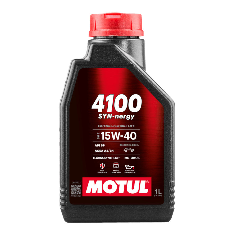Motul 4100 Syn-nergy 15W40 Engine Oil (1L)