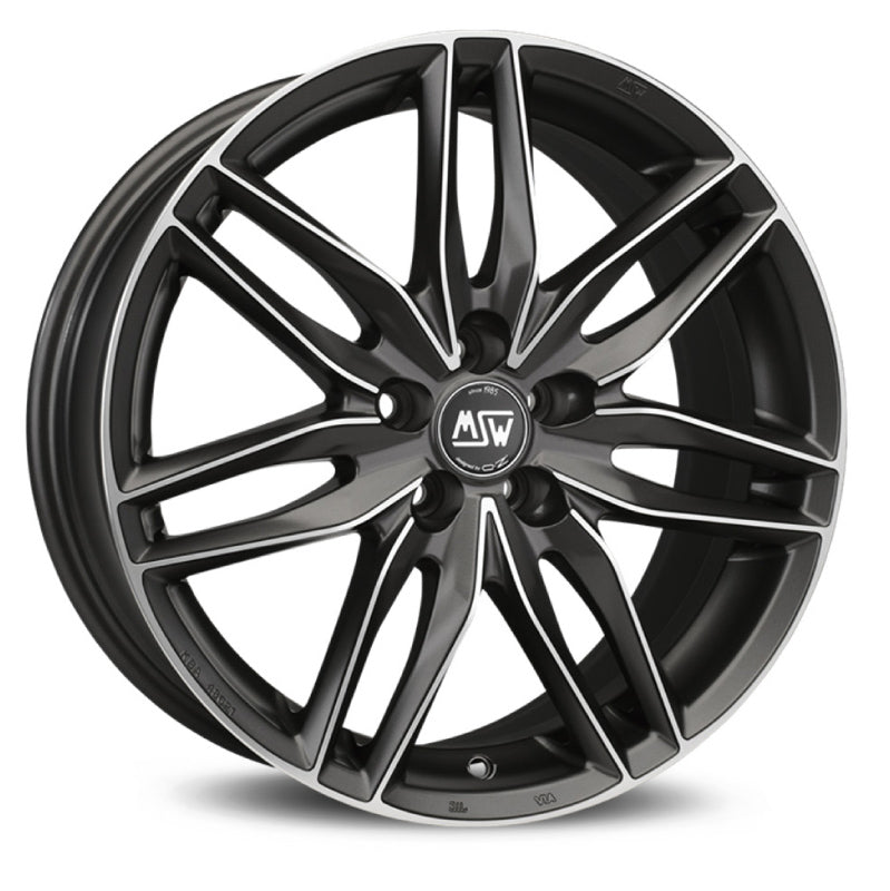 MSW 24 18x8" 5x112 ET48, Matt Gunmetal