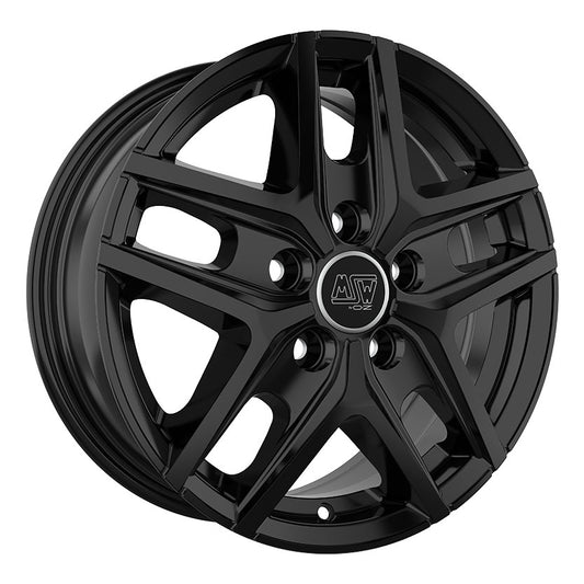 MSW 40 Van 16x6.5" 5x130 ET55, Gloss Black