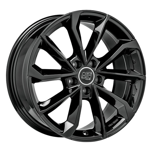 MSW 42 17x7.5" 5x114.3 ET45, Gloss Black