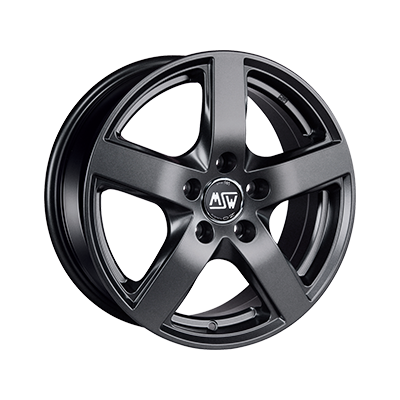 MSW 55 16x6.5" 5x112 ET49, Matt Dark Grey