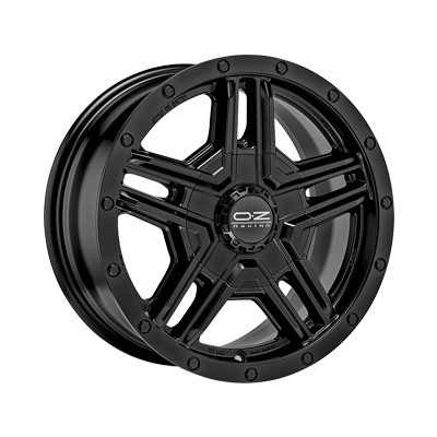 OZ Rally Adventure 17x8" 5x160 ET45, Matt Black