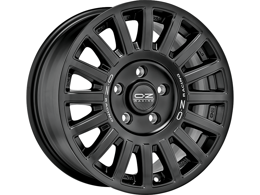 OZ Rally Raid 17x8" 5x120 ET, Flat Black