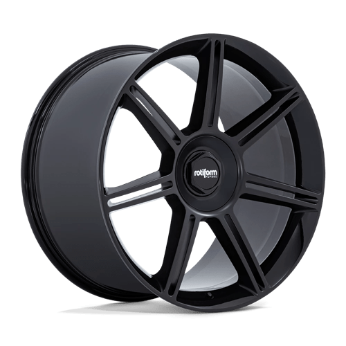 Rotiform FRA 22x10" 5x130 ET56, Gloss Black, Mat Spokes
