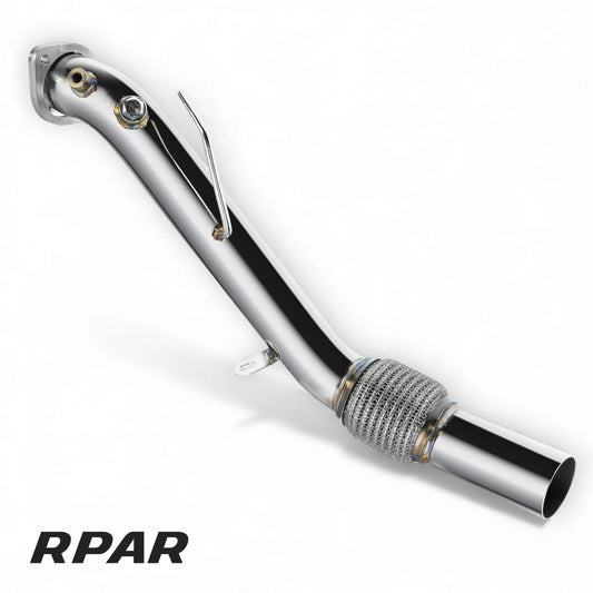 DOWNPIPE PER BMW E60 E61 525D 530D M57N 2002 2007 euro 4