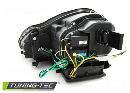 Coppia Fari Anteriori xenon Porsche Cayenne 02-06 frecce a led Daylight