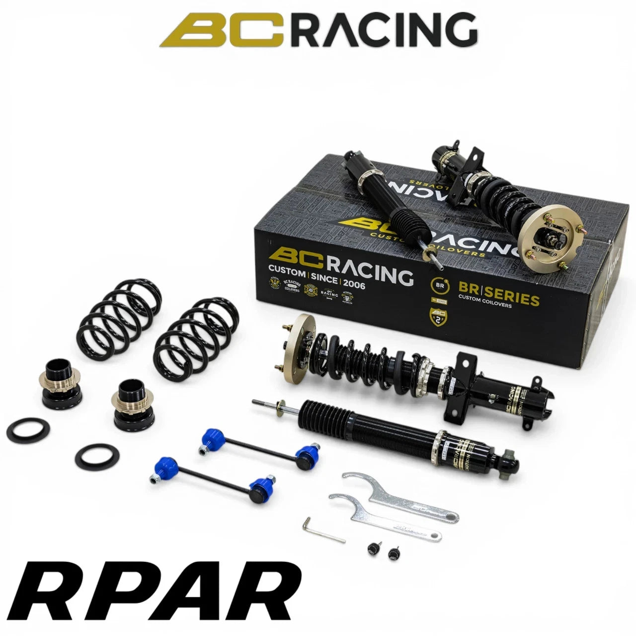 ASSETTO COILOVER REGOLABILI BC RACING BR - RA FORD MUSTANG S197 (05-14)