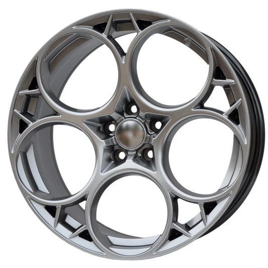 4 CERCHI IN LEGA 19 ALFA ROMEO GIULIETTA 159 TONALE STELVIO 8,5J ET31 5X110