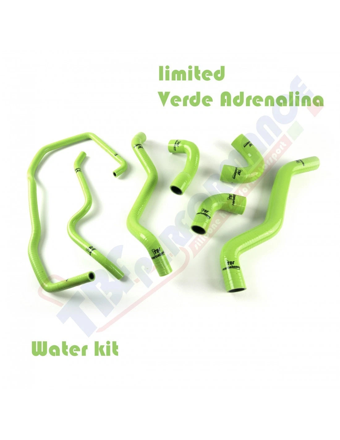 Kit tubi manicotti silicone rinforzati acqua Abarth 500/595/695 TBF Performance