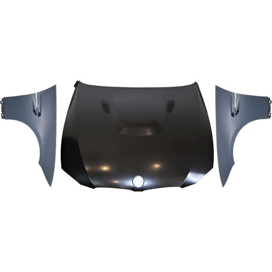 kit Cofano E Parafanghi Anteriore BMW E92 / E93 2006-2009 Look M3